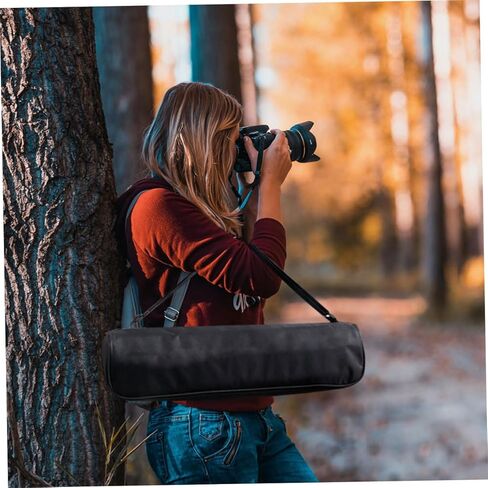 HOMSFOU Tripod Storage Bag and Light Stand Pouch 40cm Portable Carrying Case with Handle for Outdoor Photography Black in Kuwait
