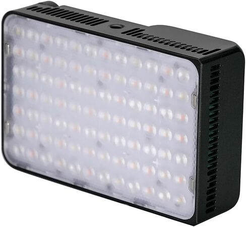 أماران Ace 25c RGBWW مصباح LED مدمج بالألوان الكاملة مع حامل Ace Lock سريع التحرير، وتصميم بصري، وبطارية طويلة الأمد (فحمي) in Kuwait
