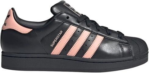 حذاء رياضي نسائي من adidas Superstar II برباط كاجوال - أسود in Kuwait