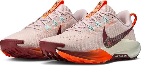 حذاء React Pegasus Trail 5 للسيدات (602 - أحمر Silt/Dark Team Red-Hyper Crimson) in Kuwait