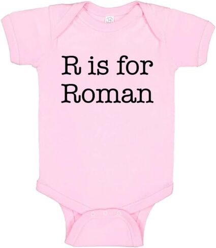 R is for Roman Baby Infant Bodysuit in Kuwait