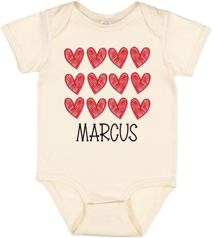 TATY Kids Hearts Marcus Baby Infant Bodysuit in Kuwait