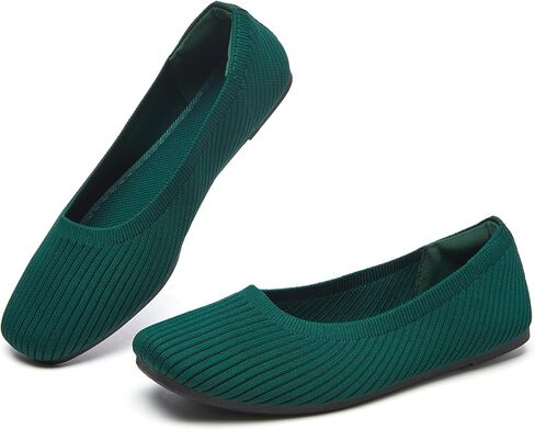 Iarus Women's Flats Shoes Square Toe Casual Ballet Flats Business Dress Shoes Comfortable Slip on Shoes for Dressy Office Work Teacher in Saudi Arabia