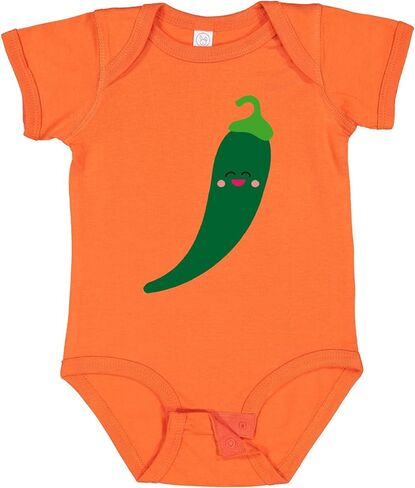 بدلة أطفال من Inktastic Green Chili Pepper Kawaii in Kuwait