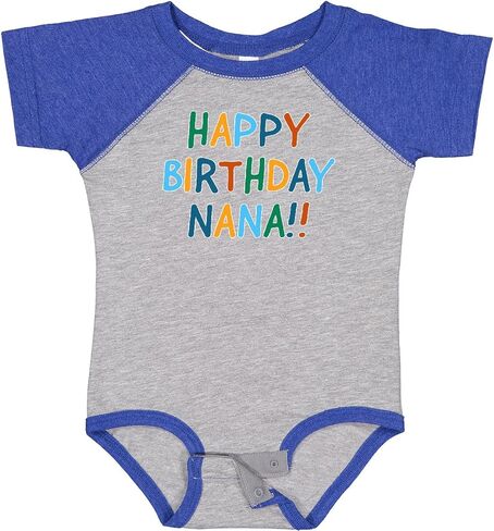 inktastic Happy Birthday Nana Baby Bodysuit in Saudi Arabia