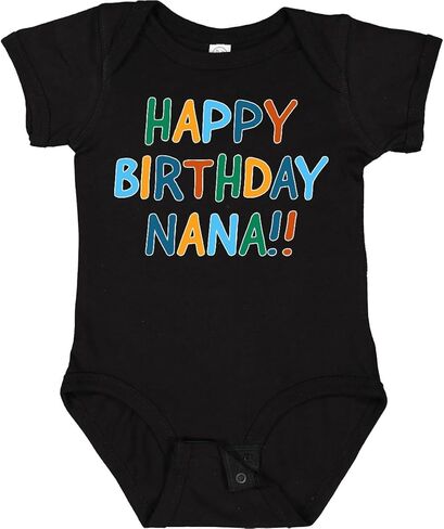 inktastic Happy Birthday Nana Baby Bodysuit in Saudi Arabia