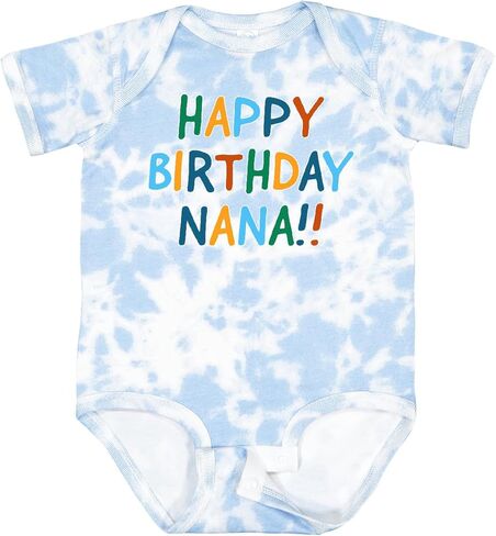 inktastic Happy Birthday Nana Baby Bodysuit in Saudi Arabia