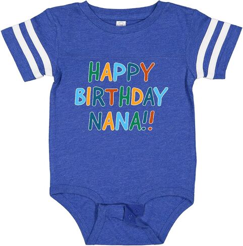 inktastic Happy Birthday Nana Baby Bodysuit in Saudi Arabia