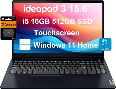 Lenovo IdeaPad Slim 9 9i Pro 14ITL5 شاشة لمس 14 بوصة 4K UHD (Intel 4-Core i7-1195G7، ذاكرة الوصول العشوائي 16 جيجابايت، 1 تيرابايت PCIe SSD) كمبيوتر محمول للأعمال، إضاءة خلفية، بصمة الإصبع، 2 × Thunderbolt 4، كاميرا ويب IR، Windows 11 Pro in Kuwait