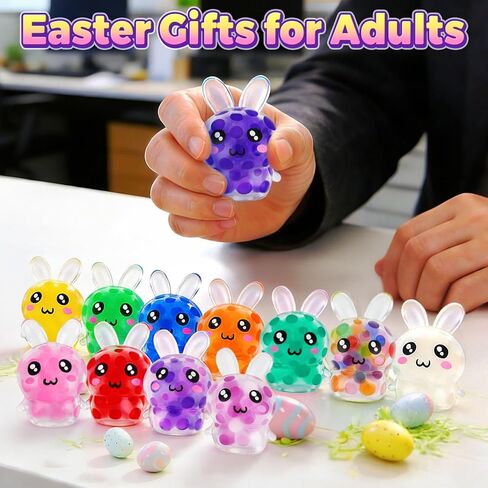 Easter Basket Stuffers for Teens & Adults – Colorful Easter Egg Stuffers, 12-Pack Easter Egg Fillers Bulk, Fun 1.9 Inch Egg Stuffers for Easter Baskets, Egg Hunts & Party Favor Bags in Saudi Arabia
