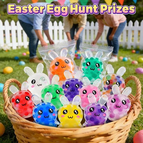 Easter Basket Stuffers for Teens & Adults – Colorful Easter Egg Stuffers, 12-Pack Easter Egg Fillers Bulk, Fun 1.9 Inch Egg Stuffers for Easter Baskets, Egg Hunts & Party Favor Bags in Saudi Arabia