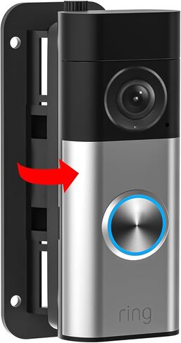 Doorbell Mount for Ring Wired Doorbell Plus/Pro(2025/2021 Release)/Ring Video Doorbell Wired(2024 Release), 35-145° Left/Right Adjustable Angle Ring Doorbell Camera Wall Wedge Bracket No-Drill in Kuwait