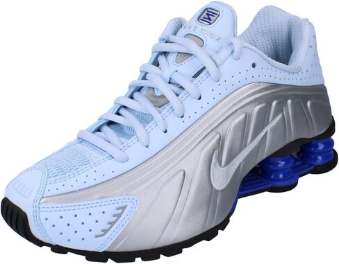 Nike Shox R4 Women's Shoes Color: Blue Tint/metallic Silver-racer Blue in Kuwait