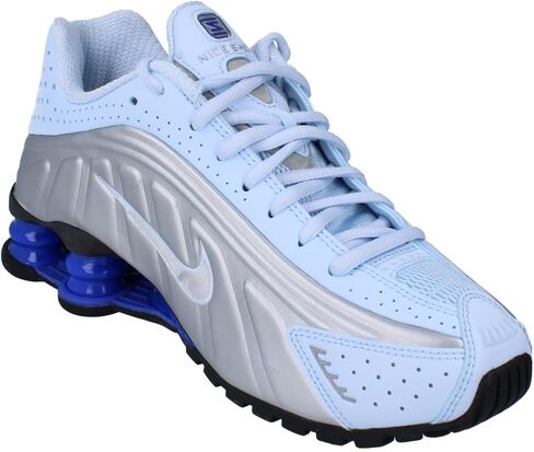 Nike Shox R4 Women's Shoes Color: Blue Tint/metallic Silver-racer Blue in Kuwait
