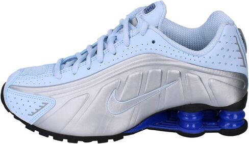 Nike Shox R4 Women's Shoes Color: Blue Tint/metallic Silver-racer Blue in Kuwait