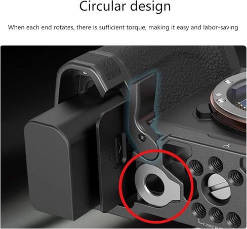 Professional Metal Photography Camera Quick Assembly Board Screw Wrench Round Shape For Photographers Professional Camera in Kuwait