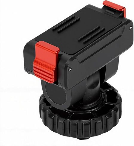 Magnetic Cold Shoe Quick Release Mount, 180 Tilt Adjustable Aluminum Alloy Bracket, Cold Shoe Expansion, Anti Slip Dual Camera Mount for Action Mirrorless Cameras in Kuwait
