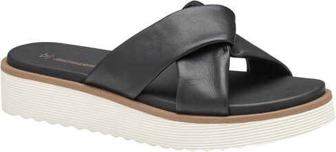 Johnston & Murphy womens Mitzi Knotted Slide in Saudi Arabia