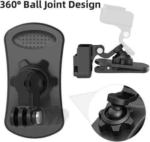360° Rotation Backpack Strap Mount,Quick Clip Mount with Expand Frame Compatible with DJI Osmo Pocket 3 in Kuwait