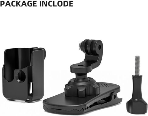 360° Rotation Backpack Strap Mount,Quick Clip Mount with Expand Frame Compatible with DJI Osmo Pocket 3 in Kuwait