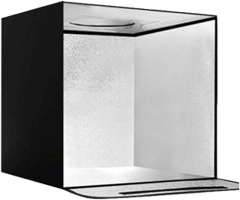 Tangxi Photo Light Box، 15.7x15.7 بوصة صندوق إضاءة استوديو الصور الكبير مع 72 خرزة LED وخلفية بيضاء، CRI95، 3000K-6000K قابلة للتعتيم، خيمة تصوير محمولة قابلة للطي in Kuwait