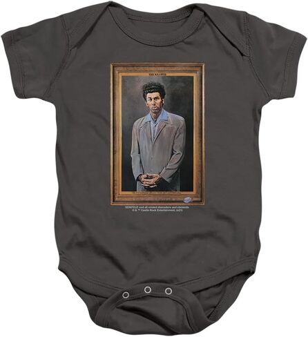 Popfunk Seinfeld Kramer Portrait Unisex Infant Snap Suit for Baby in Kuwait