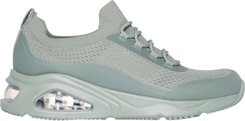 Skechers - Womens Tres-Air Uno - Misty Journey Slip On Shoes, Color Sage, Size: 6.5 M US in Kuwait