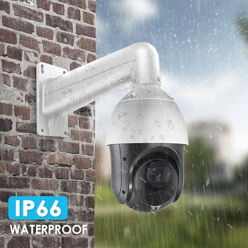 كاميرا HIK-Tech US 4MP 4 بوصة 25x شبكة IR PTZ كاميرا قبة خارجية DS-2DE4425IW-DE، تتبع تلقائي، مدعوم من DarkFighter، نطاق أشعة تحت الحمراء يصل إلى 100 متر، عدسة 4.8 مم ~ 120 مم، تكبير بصري 25X in Kuwait
