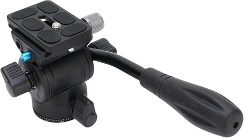 رأس سائل ثلاثي القوائم من Rengue، رأس كاميرا لكاميرا DSLR، دوران 360 درجة، سعة تحميل 5 كجم، مثالية لسائل حامل ثلاثي القوائم للتصوير الفوتوغرافي الاحترافي، سبائك الألومنيوم الهيدروليكية المنزلية in Kuwait