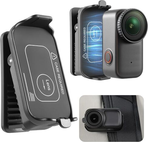 Osmo Nano Backpack Clip Mount for DJI Osmo Nano/Xtra Atto Accessories Magnetic Quick Release 360° Adjustable Holder Strong Grip for Vlogging Travel Shooting in Kuwait