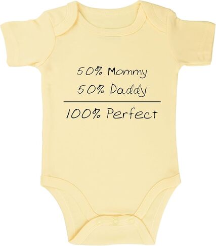 بدلة قطعة واحدة من I Love Mommy Baby بدلة قطعة واحدة من I Love My Daddy Baby بدلة للأم والأب للأطفال من الجنسين in Kuwait