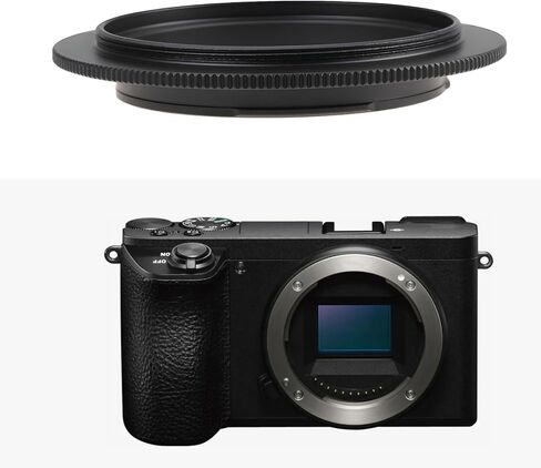 حلقة محول عدسة ماكرو عكسية مقاس 49 مم متوافقة مع كاميرا Sony E Mount ILCE α6500 in Kuwait