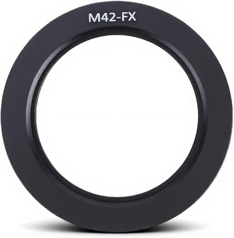 حلقة محول تركيب M42 إلى FX، محول عدسة من سبائك الألومنيوم لعدسات M42 الكلاسيكية، توسع الإمكانات الإبداعية، مثالية لعشاق التصوير الفوتوغرافي in Kuwait