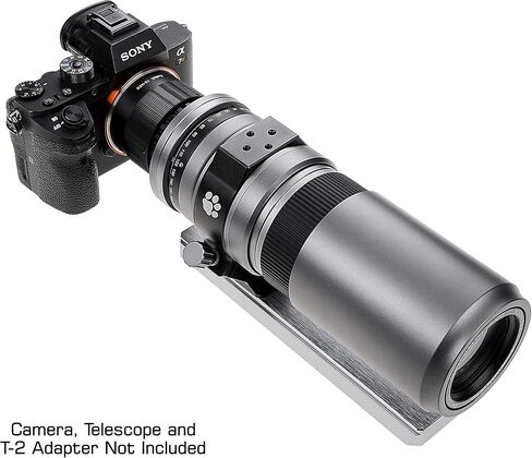 محول عدسة Fotodiox إصدار أسترو - متوافق مع منظار T-Mount واسع المجال مقاس 48 مم (x0.75) إلى 42 مم (x0.75) T-Mount (T/T-2) محولات تثبيت لولبية للتصوير الفلكي في الفضاء السحيق in Kuwait
