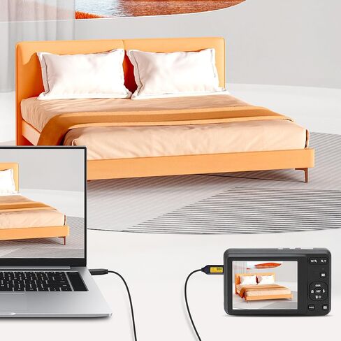 شاحن USB وكابل بيانات لكاميرا سامسونج الرقمية المتوافقة مع سامسونج PL20، PL50، PL100، PL120، PL150، PL170، PL200، PL210، WB210، ST65، ST90، L100 كاميرا رقمية، 5 أقدام in Kuwait