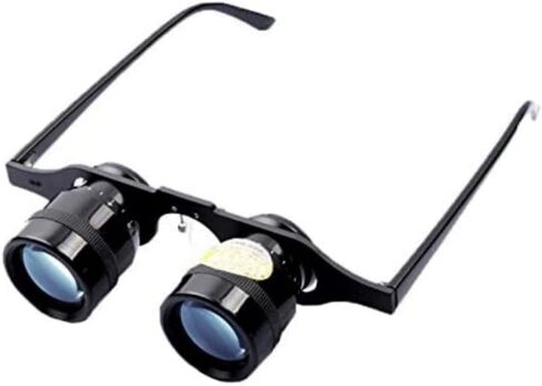 Binoculars Glasses, 10x High Definition Binoculars Telescope, Hands Free Night Vision Telescope for Fishing Hunting Bird Watching Sightseeing Concerts in Kuwait