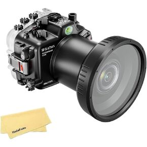 Seafrogs Underwater Housing for Sony A7M5 I A7 V [40M/130FT] Waterproof Case Scuba Diving Housing for Sony ILCE-7M5 +24-70 mm F2.8 GM, FE 16-35mm F2.8 GM, for Sigma 24-70mm F2.8 in Kuwait