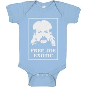 Baby Romper Free Joe Exotic 100% Cotton Infant Bodysuit in Kuwait