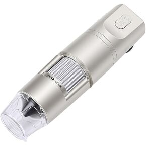 VBESTLIFE مجهر محمول USB، تكبير 50X-1600X مجهر محمول واي فاي، كاميرا فحص 1080P HD للهاتف المحمول والكمبيوتر الشخصي in Kuwait