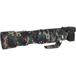 ZZQ & CCF غطاء عدسة مموه مقاوم للماء لكانون RF 200-800 مللي متر F6.3-9 هو USM عدسة مموهة غطاء حماية مقاوم للمطر # ريد in Kuwait