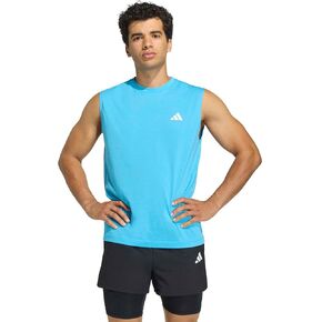 adidas Mens Workout Essentials Feel Ready Sleeveless T-Shirt in Kuwait