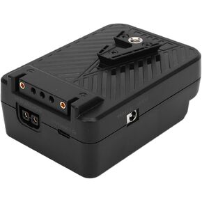 V Mount Battery Plate, 100W PD Input Output Plate, D Tap DC Ports with Digital Display Real Time Voltage, Ideal for Camera, Lights & Laptops in Kuwait