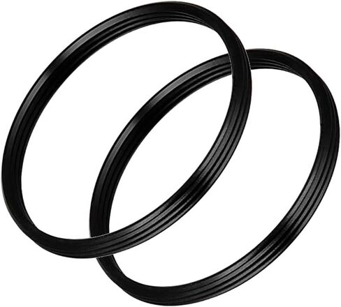 حلقة M39-M42 متوافقة مع عدسة Leica L39 M39 إلى حلقة محول الكاميرا M42، ملحقات عدسة مكبرة من الألومنيوم ممتازة ADQQUI (عبوة من قطعتين) in Kuwait