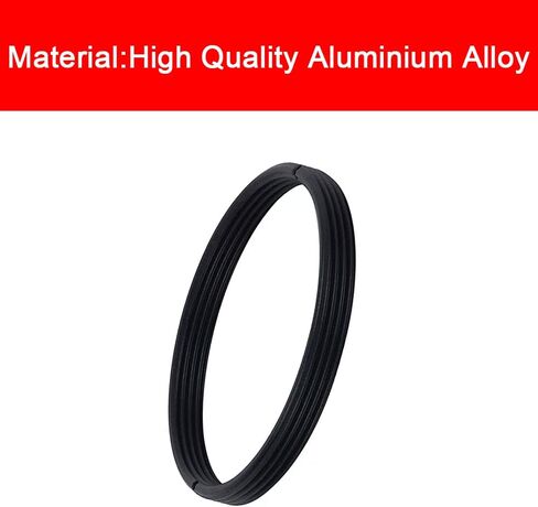 حلقة M39-M42 متوافقة مع عدسة Leica L39 M39 إلى حلقة محول الكاميرا M42، ملحقات عدسة مكبرة من الألومنيوم ممتازة ADQQUI (عبوة من قطعتين) in Kuwait
