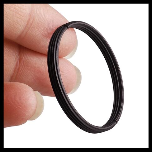حلقة M39-M42 متوافقة مع عدسة Leica L39 M39 إلى حلقة محول الكاميرا M42، ملحقات عدسة مكبرة من الألومنيوم ممتازة ADQQUI (عبوة من قطعتين) in Kuwait