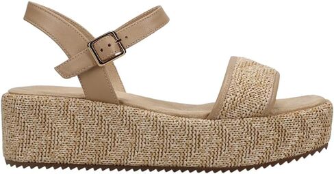 VANELi Womens Walda Casual Sandals Casual Mid Heel 2-3" - Beige in Kuwait