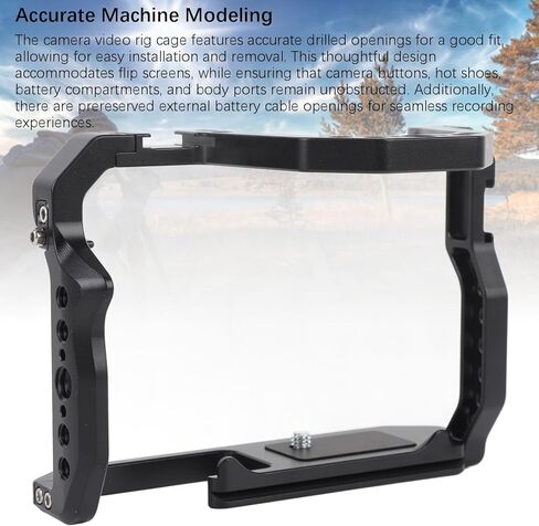 Camera Stabilizer Extension Cage with Aluminum Alloy Material, Easy Installation for 200D, in Kuwait