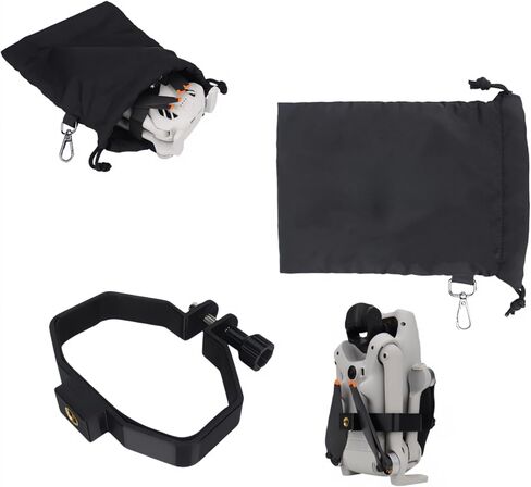 مجموعة الملحقات المتوافقة مع DJI Lito 1 / X1 - مشبك للجسم + غطاء جسم مقاوم للماء، مقاوم للصدمات، حماية مدمجة أثناء السفر in Kuwait