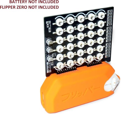 Flipper Zero Infrared Blaster Dazzler MEGA، أداء عالي 940nm 30x IR LEDs، وحدة لـ Flipper Zero، MEGA Power 90 Watt، بدون بطارية، إصدار محدود in Kuwait