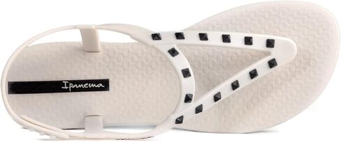 Ipanema Women's Class Rockstar Sandals - Comfortable and Trendy Studded Sandals for Women with Thong-Style Toe Post and Adjustable Ankle Strap Closure in Kuwait